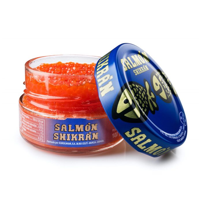 Kaviar rdeči lososov nadomestek, 100 g