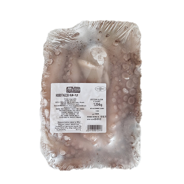 Hobotnica, Dobrote morja, 0,8-1,2 kg, zm.