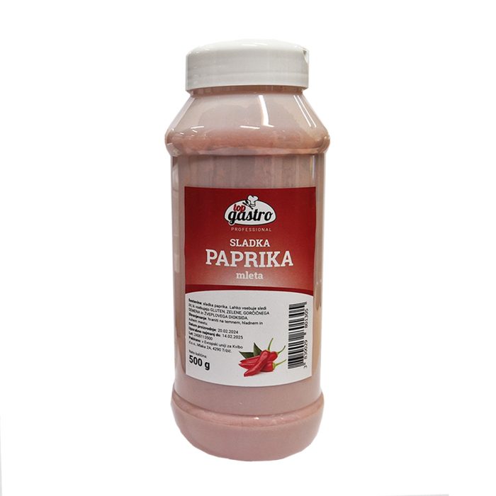 Sladka paprika v prahu, 550 g