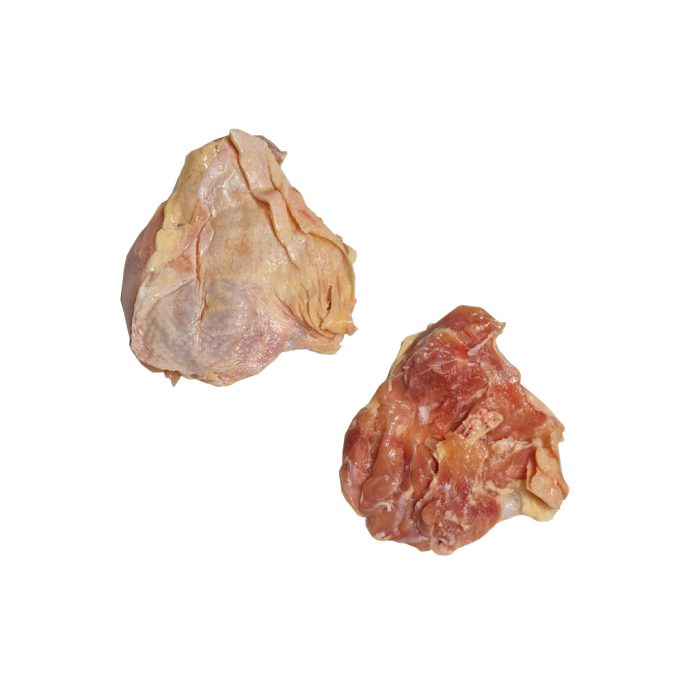 Piščančja stegna brez kosti in kože, gastro pladenj, 2,5 kg, zm.