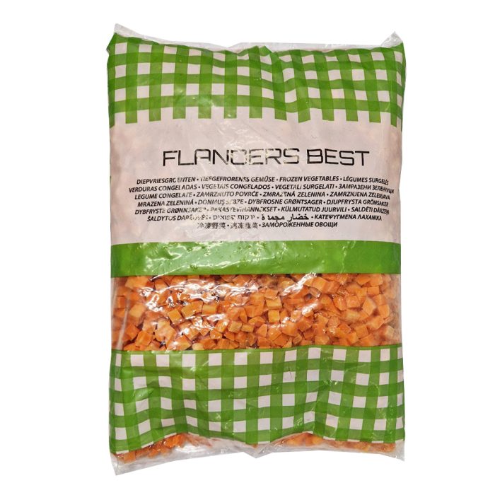 Korenje, kocke 10x10 mm, 2,5 kg, zm.