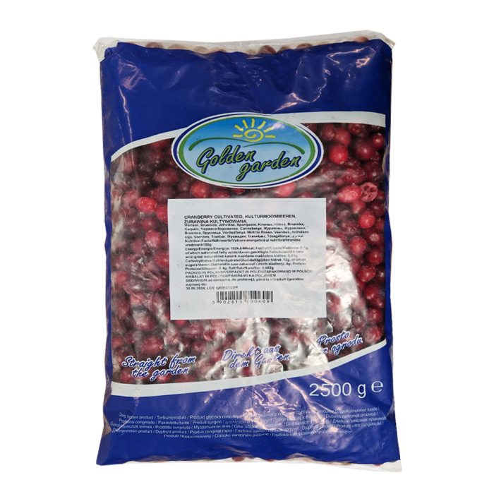 Brusnice, 2,5 kg, zm.