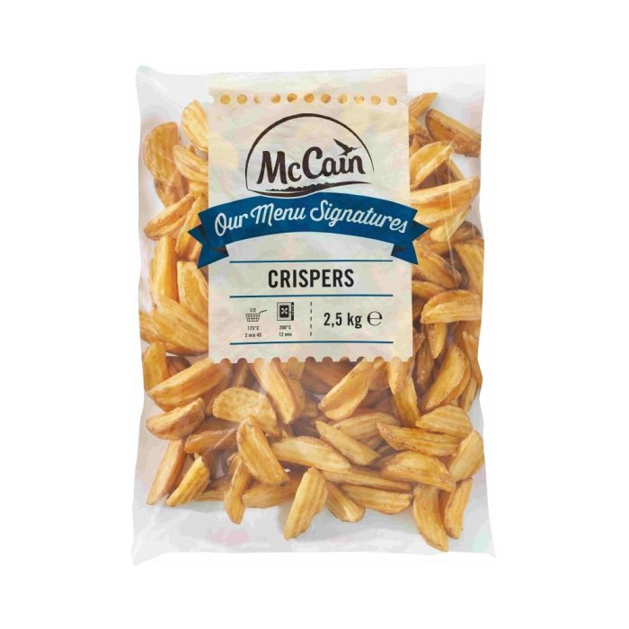 Pomfri Crispers, McCain, 2,5 kg, zm.