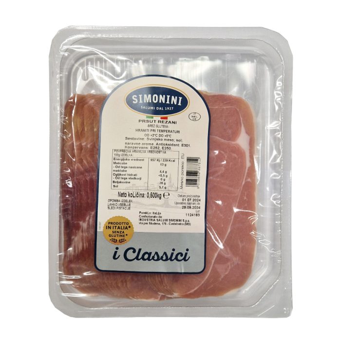 Pršut rezan, i Classici, Simonini, 500 g