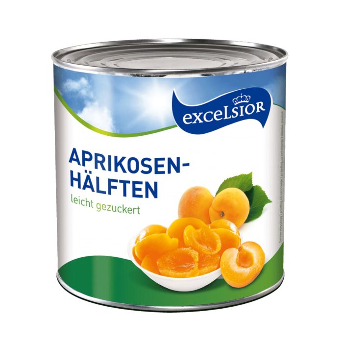 Kompot marelica polovice, 2650 ml