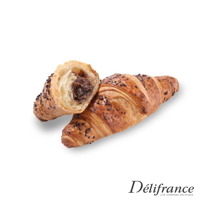 Rogljiček francoski čokoladni 70 g, Delifrance, 60 kos, zm