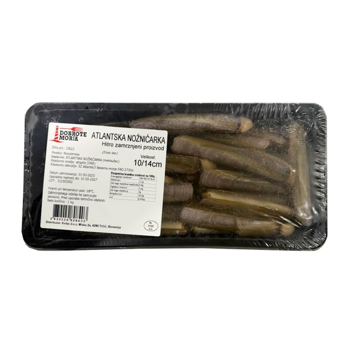 Školjke atlantske nožničarke (kapelunge), 1 kg, zm.