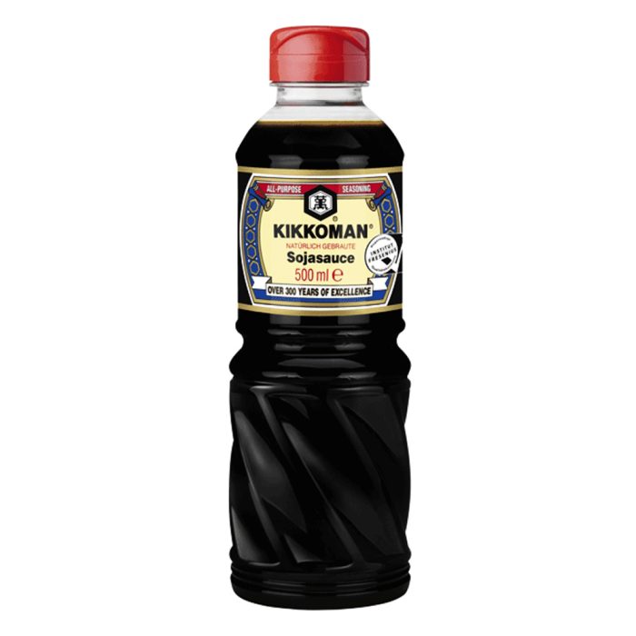 Sojina omaka, Kikkoman, 500 ml