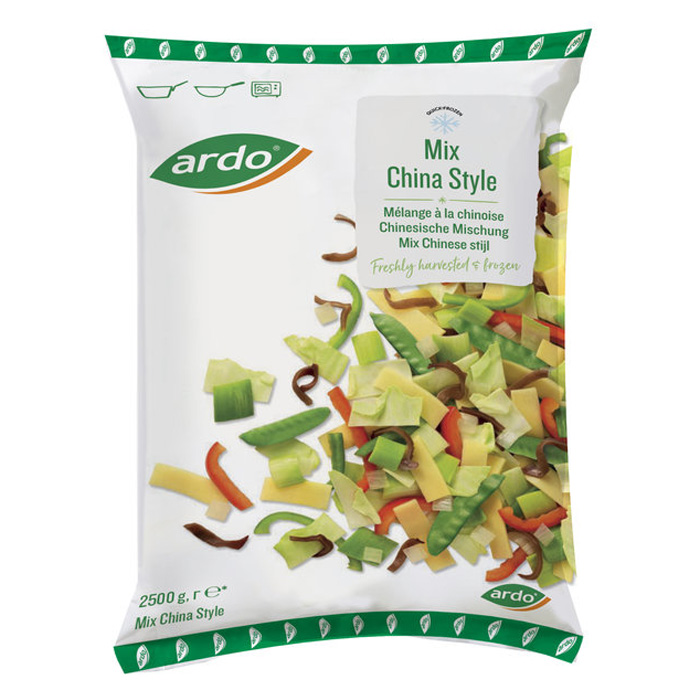 Zelenjavni mix kitajska China, Ardo, 2,5 kg, zm.