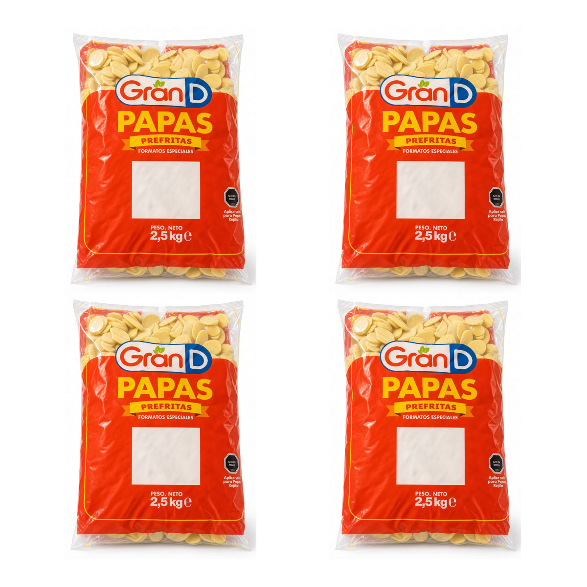 Pomfri Dollar Chips (cekinček), 10 kg, zm.