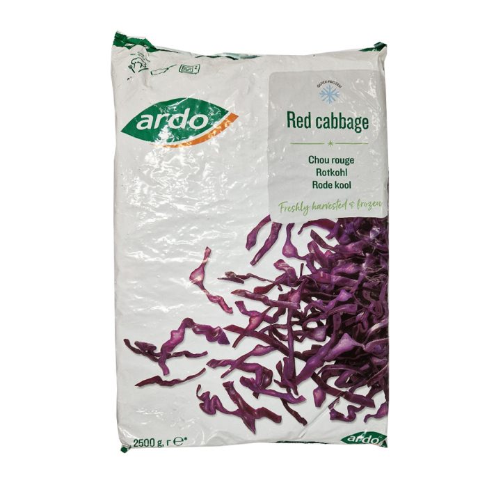 Zelje redeče, ribano, 2,5 kg, zm.