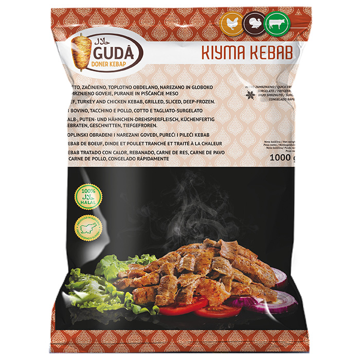Mešani kebab, 1 kg, zm.