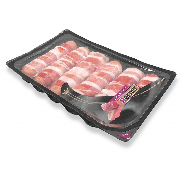 Bernske klobase s sirom in slanino mini, 6 x 50 g, zm.