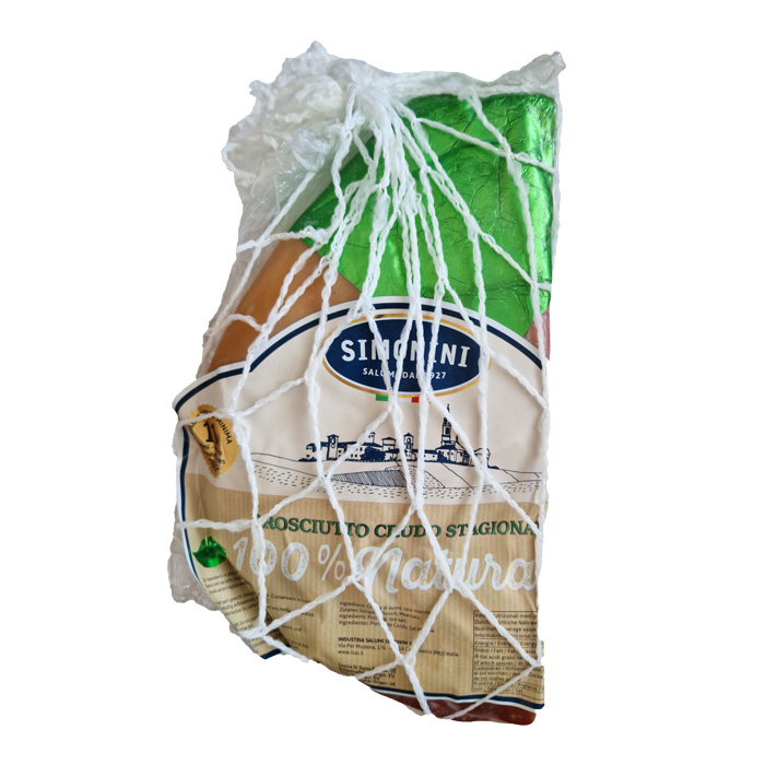 Pršut brez kosti, polovica, 100 % Natur Simonini, 3,2 kg