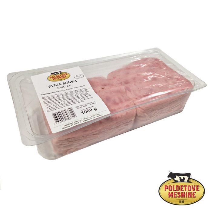 Šunka pizza narezek, Poldetove mesnine, cca 1 kg
