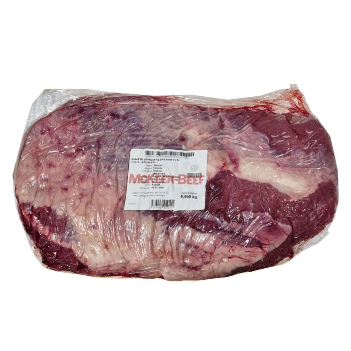 Mlado goveja prsa brez kosti (brisket), 5-8 kg, zm.