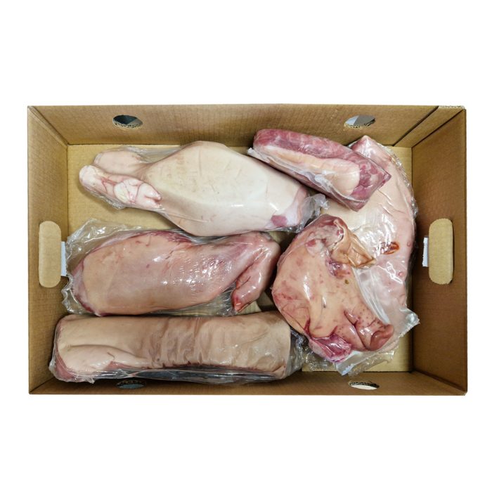 Odojek polovica razrezana, Beck, zm.