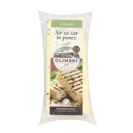 Sir za žar z zelišči, Olimski, 250 g, zm.