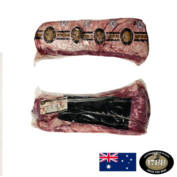 Goveji Striploin brez verige Avstralija, 1788, svež