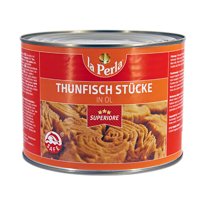 Tuna v rastlinskem olju kosi