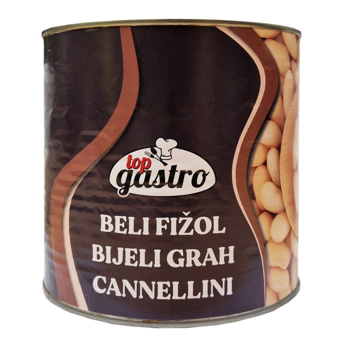 Beli fižol Cannellini TopGastro, 2,5 kg
