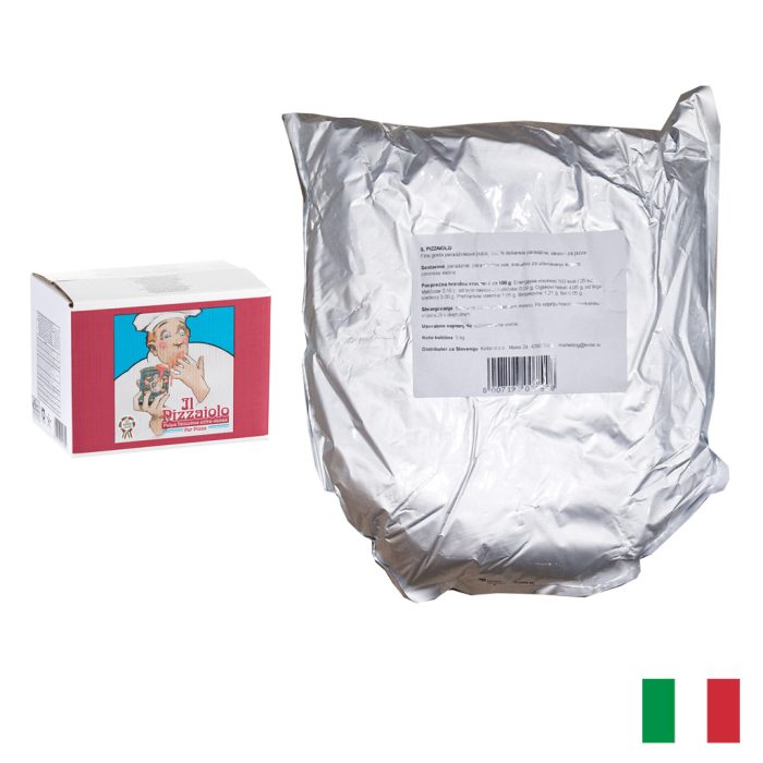 Pizza omaka fina, Pizzaiolo, 5 kg