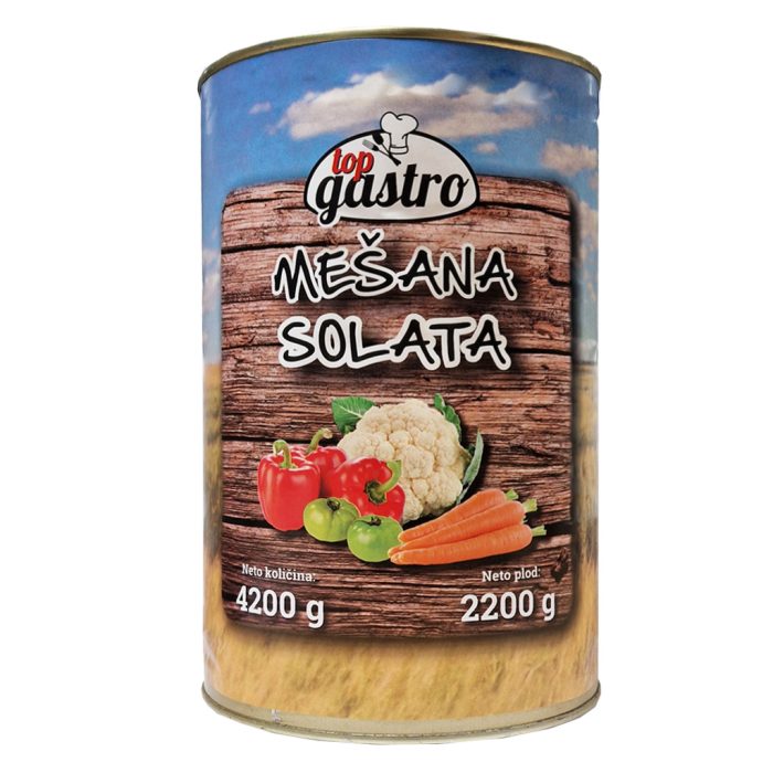 Mešana solata, 4,2 kg