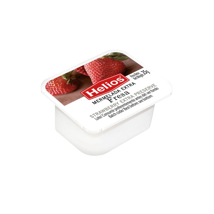 Marmelada porcijska jagoda, Helios, 80 x 25 g