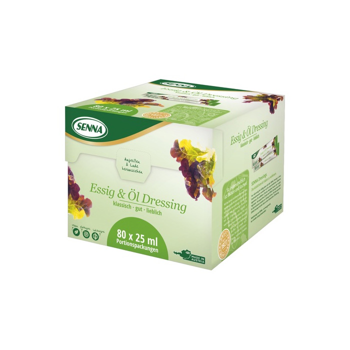 Solatni preliv kis olje, Senna, 80 x 25 ml