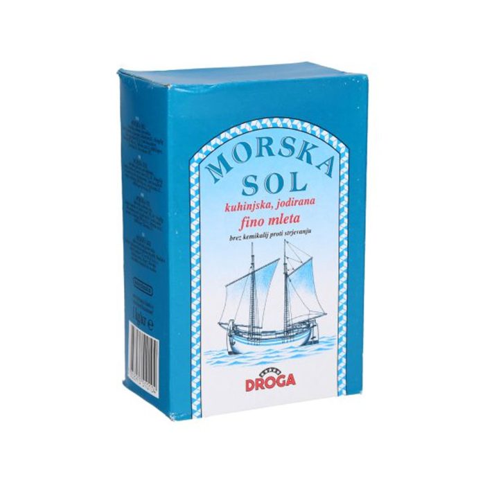 Morska sol fina jodirana jedilna, Droga