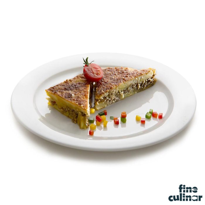 Krompirjeva musaka mesna, 4,6 kg, zm.