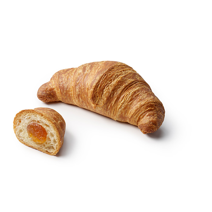 Rogljiček z marelično marmelado, Lizzi, 48 x 70 g, zm.