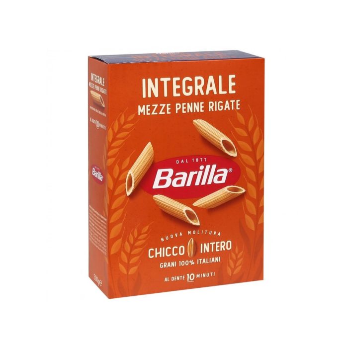 Testenine peresniki - penne rigate polnozrnati, Barilla, 500 g