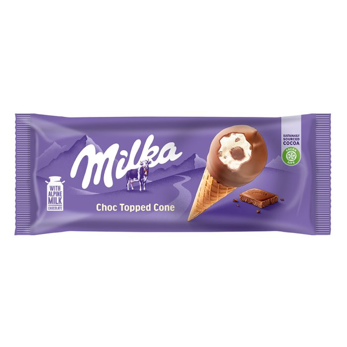 Sladoled Milka kornet, Nestle